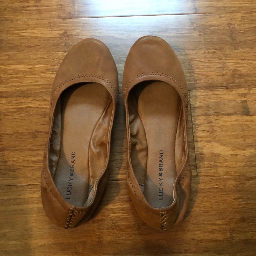 Lucky Brand Brown Flats